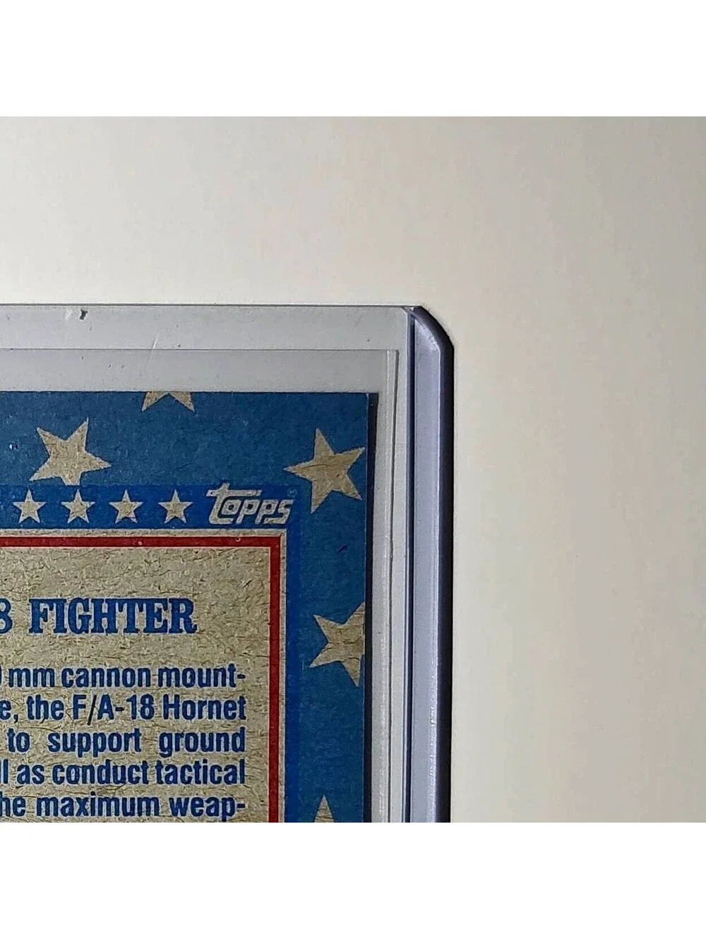 F/A-18 Fighter 1991 Topps Desert Storm #132 Card